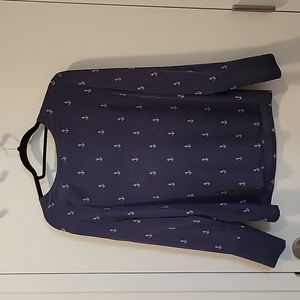 Equipment Silk Blue Blouse